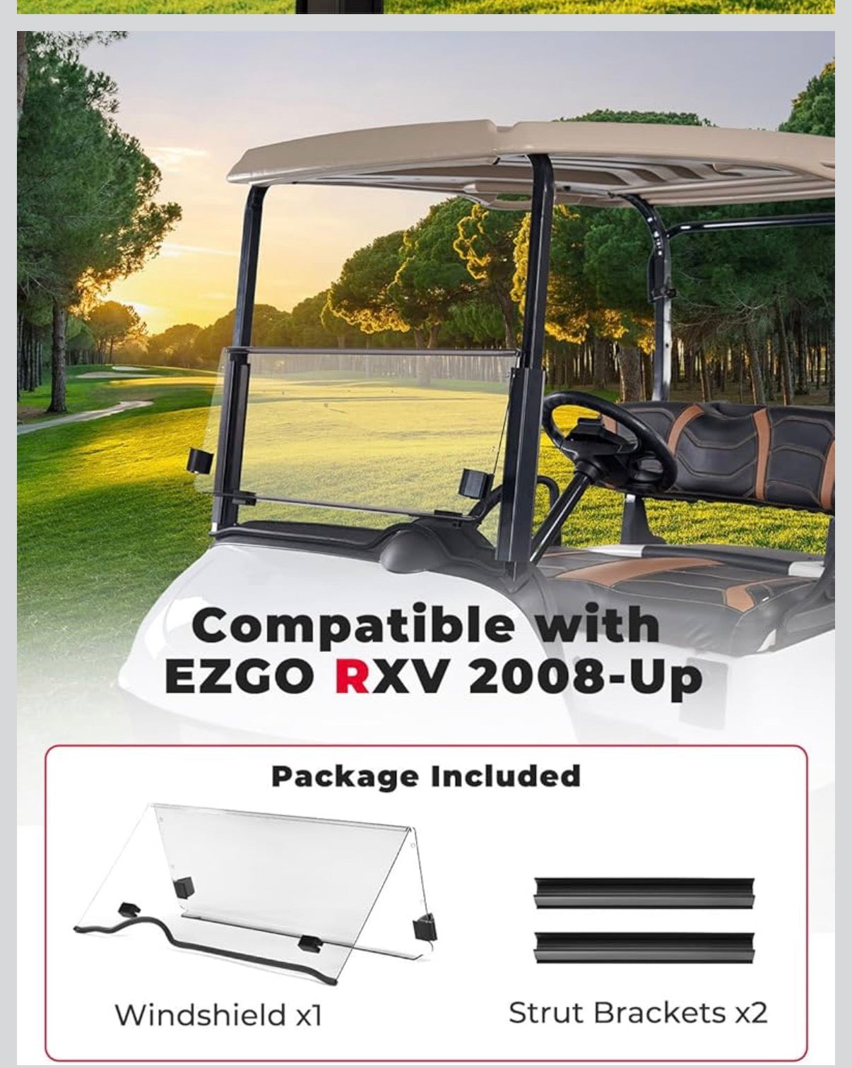Golf Cart Windshield