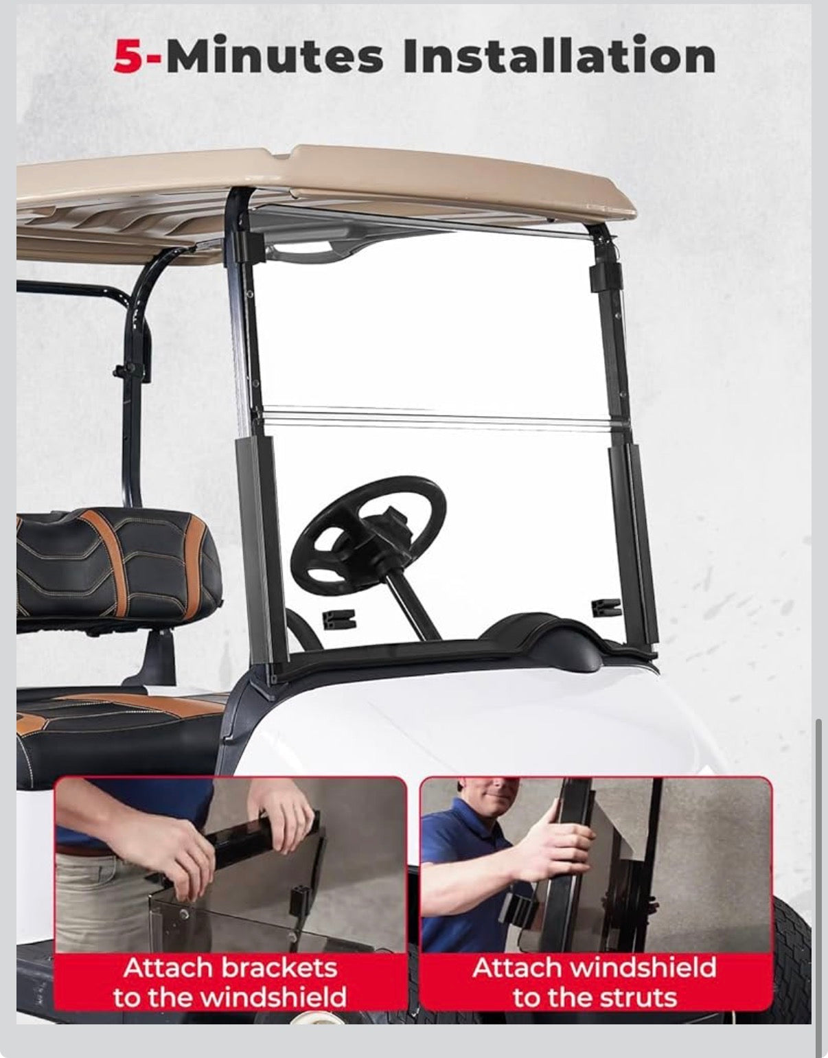 Golf Cart Windshield