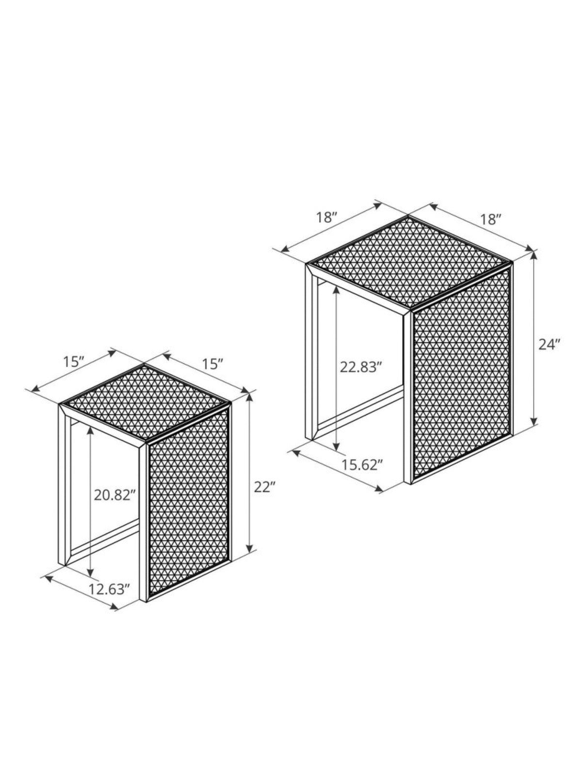 Nesting Accent Tables