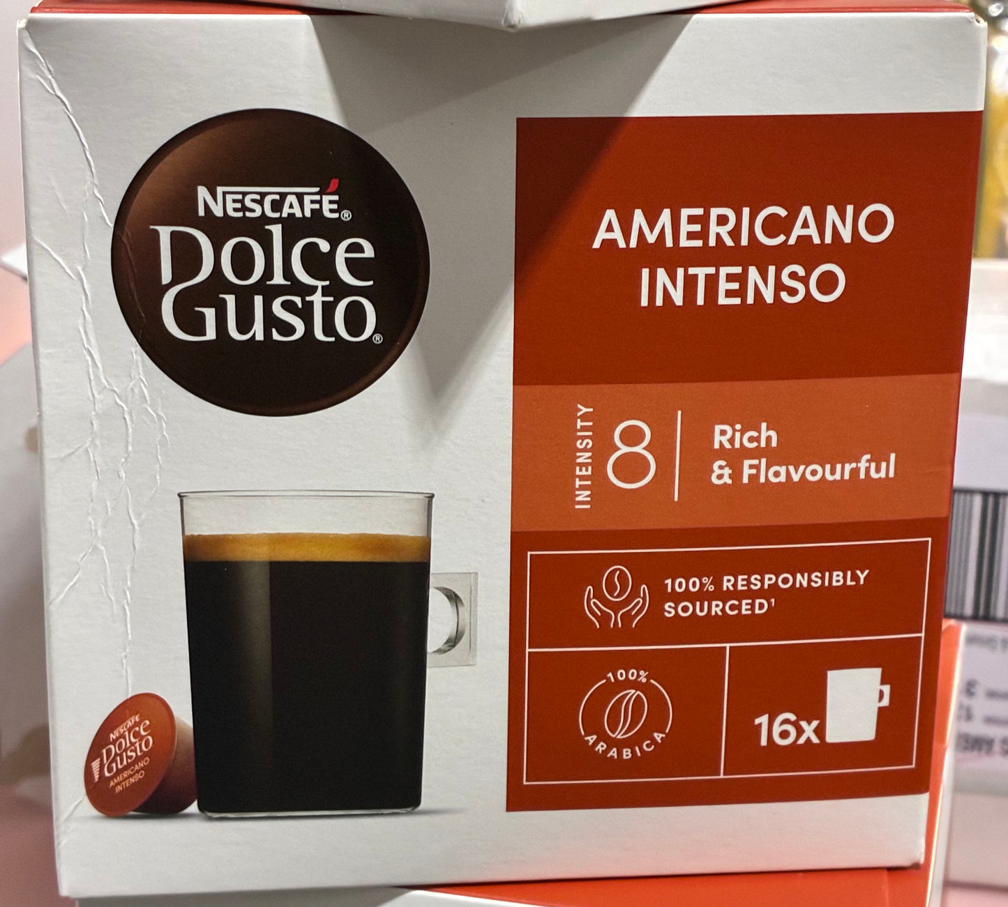 Nescafe Dolce Gusto Americano Intenso box 16 Coffee Pods