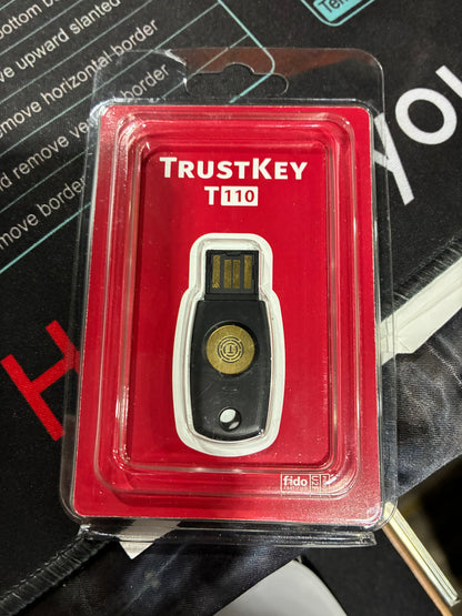 TRUSTKEY T110 U2F SECURITY KEY PASSKEY TWO FACTOR