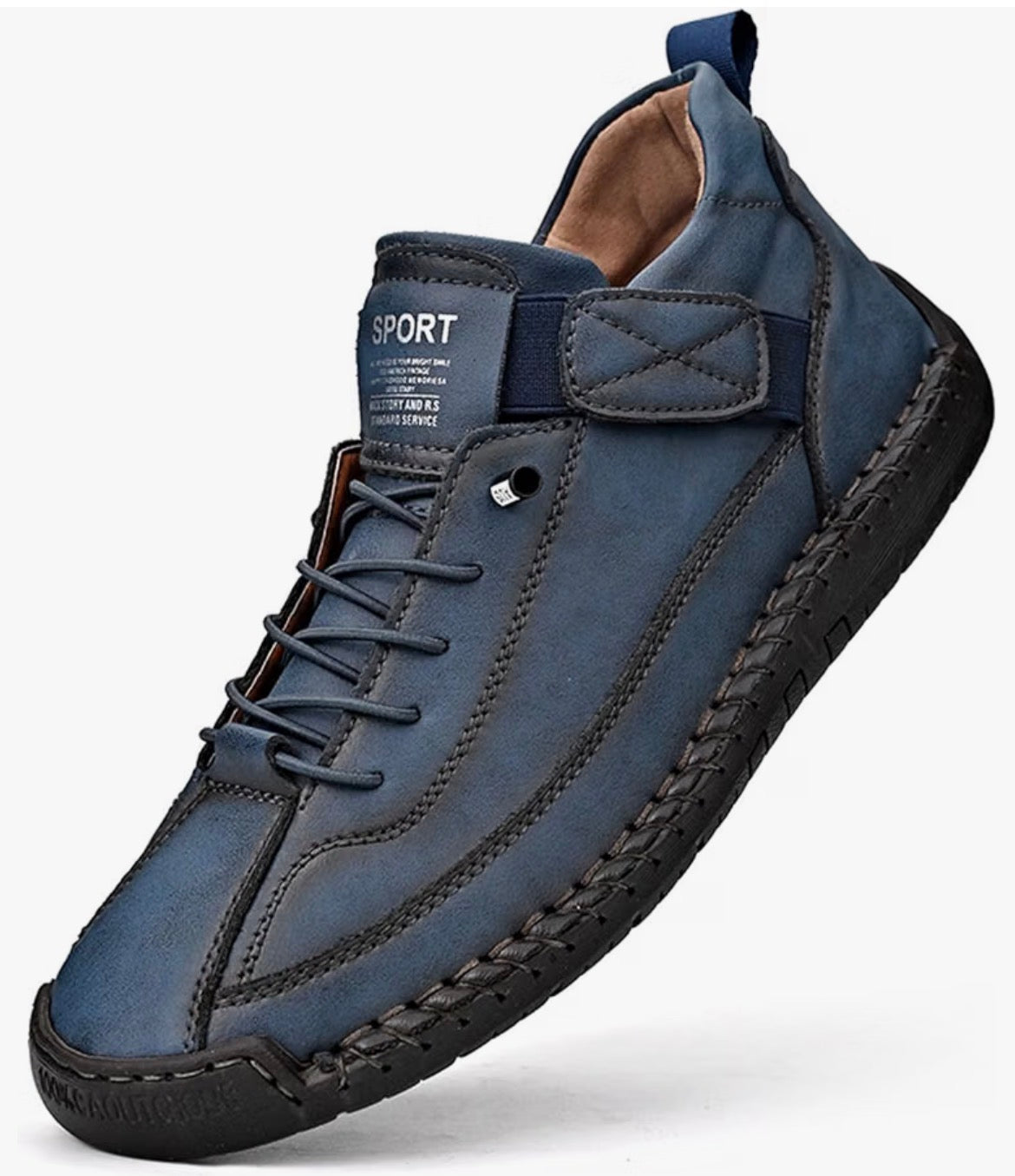 Comfortable Orthopedic  Unisex  Handmade Leather Comfy Shoes,