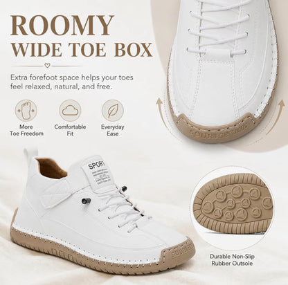 Comfortable Orthopedic  Unisex  Handmade Leather Comfy Shoes,
