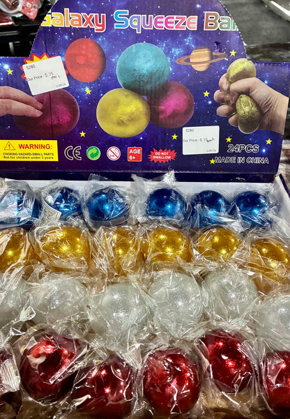 GALAXY SQUEEZE BALLS