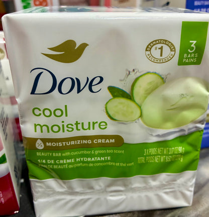 DOVE 3 PACKS SPECIALITY SOAPS