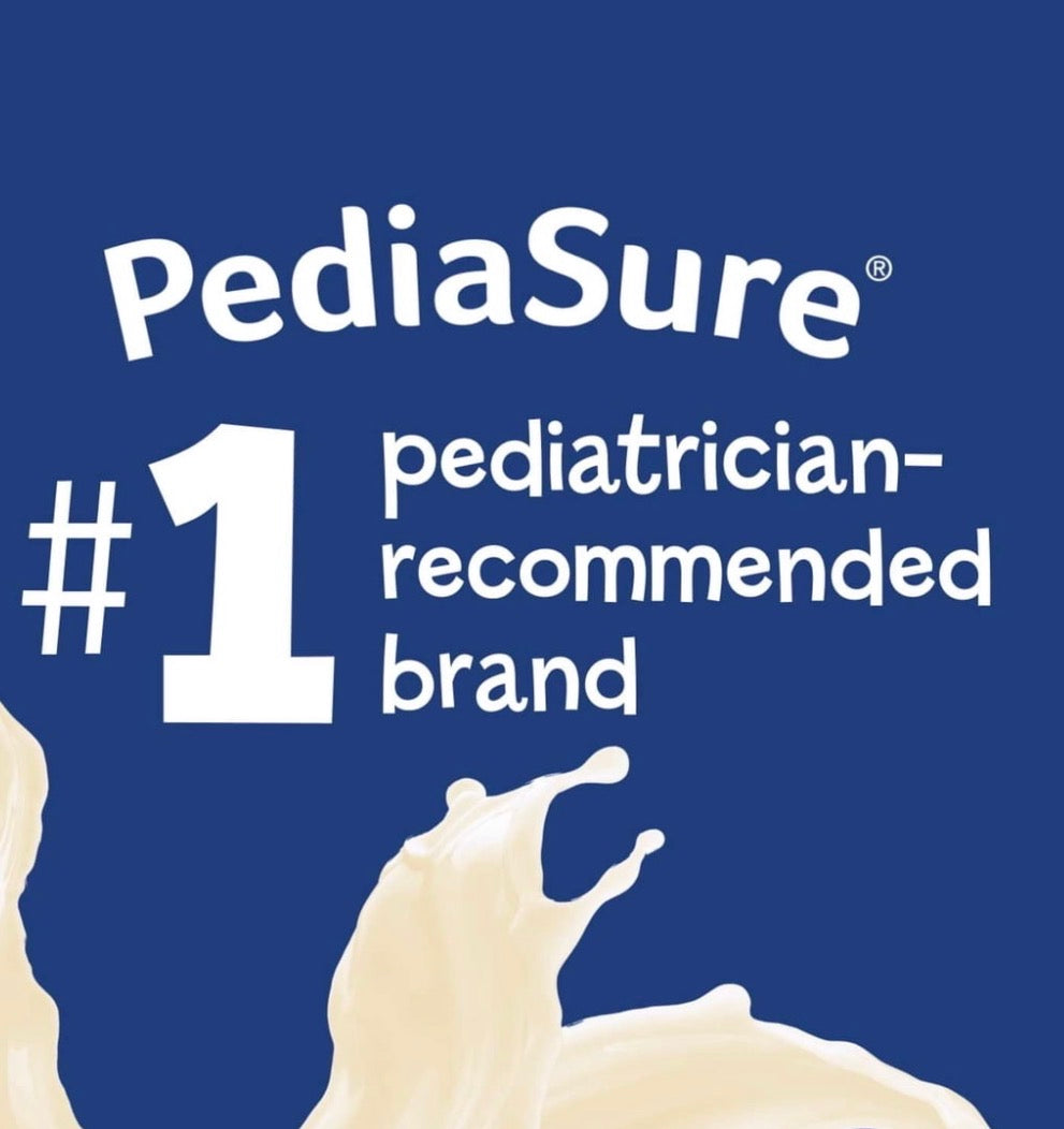 PediaSure Grow & Gain Shake Mix Powder, Vanilla, 14.1 oz Can,