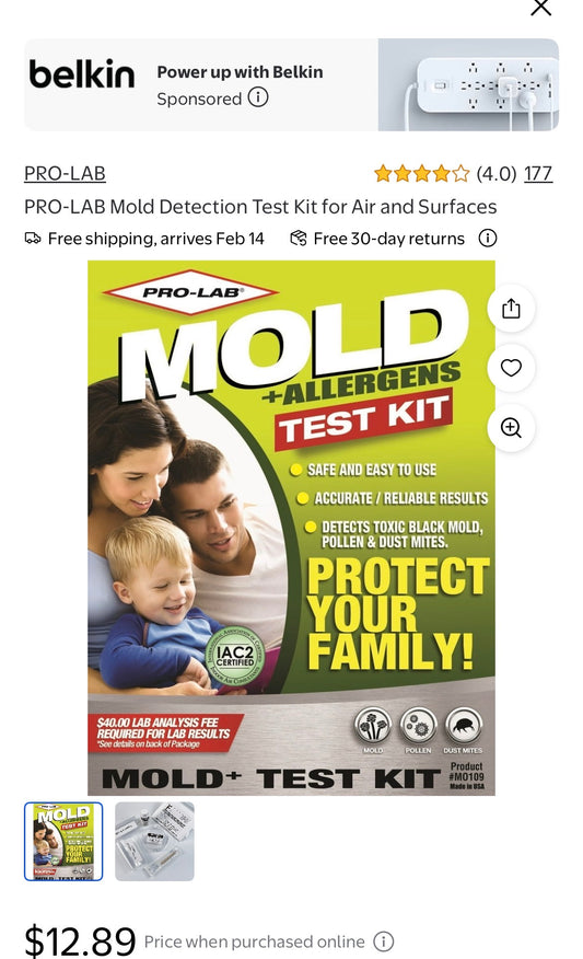 PRO-LAB MOLD TEST KIT