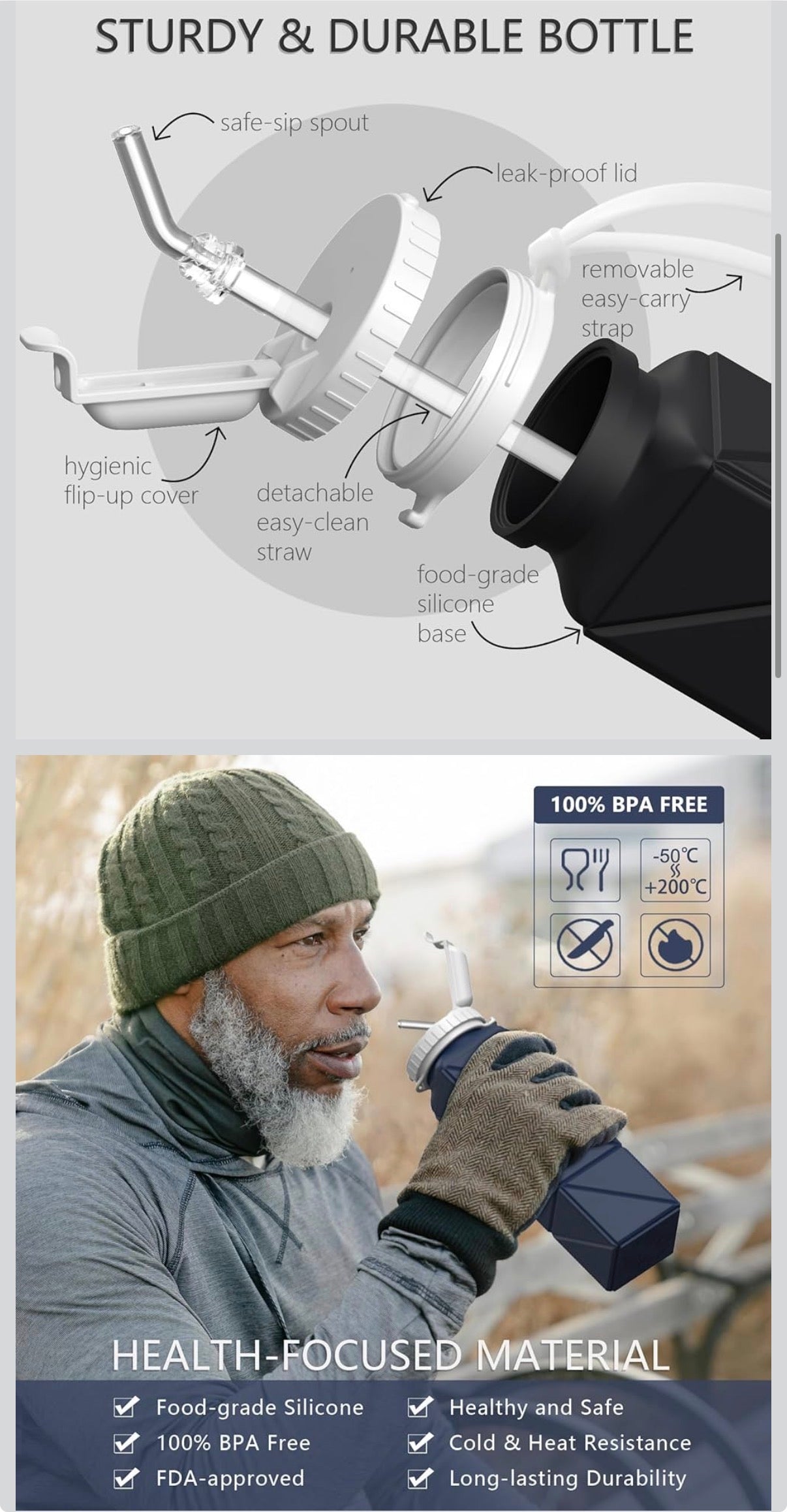 Collapsible Water Bottles