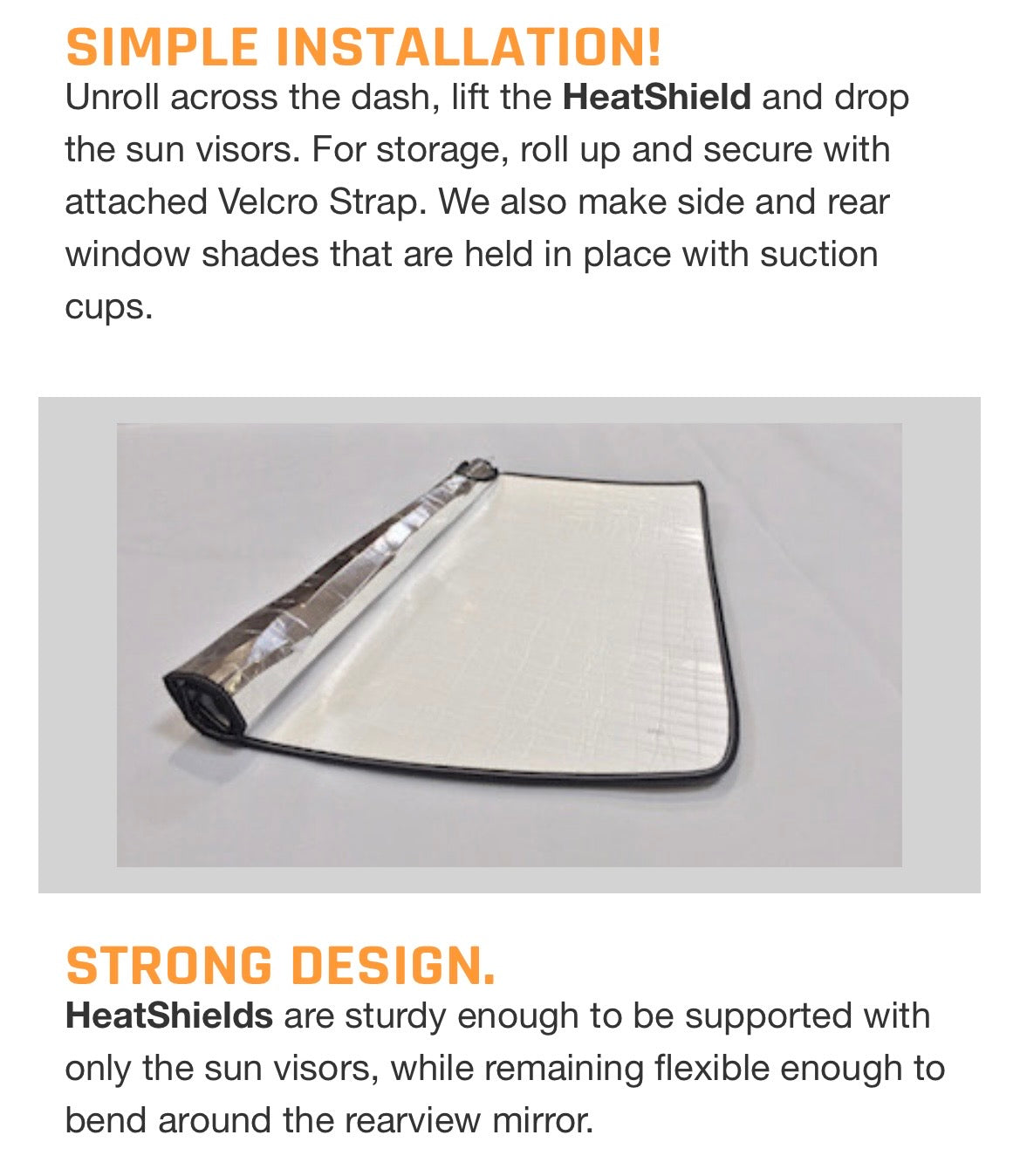 REFLECTIVE WINDSHIELD  SHADE