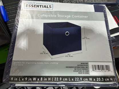 CLOSET ESSENTIALS COLLAPSIBLE STORAGE CONTAINER