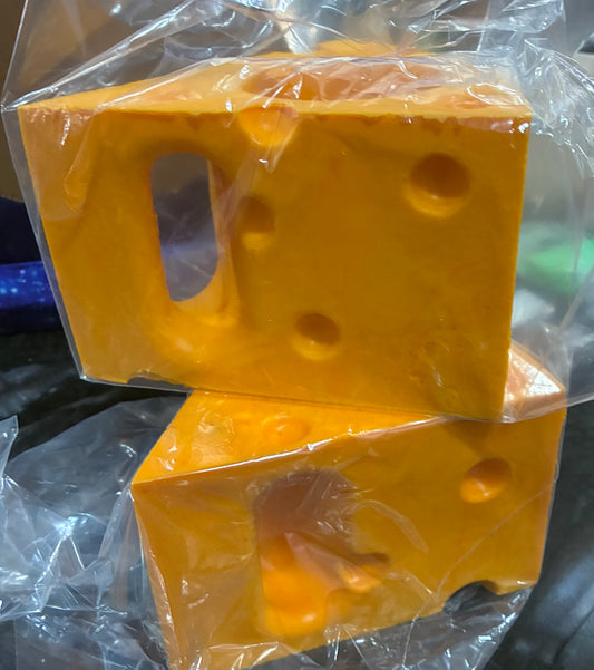 CHEESEHEAD WEDGE CAN COOLER