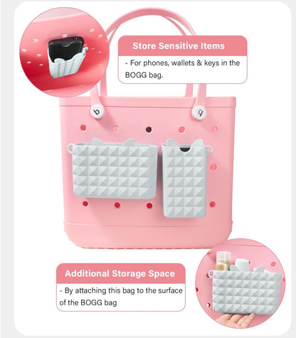 HALDANE 2 PACK SILICONE  HOLDER FOR BOGG BAG