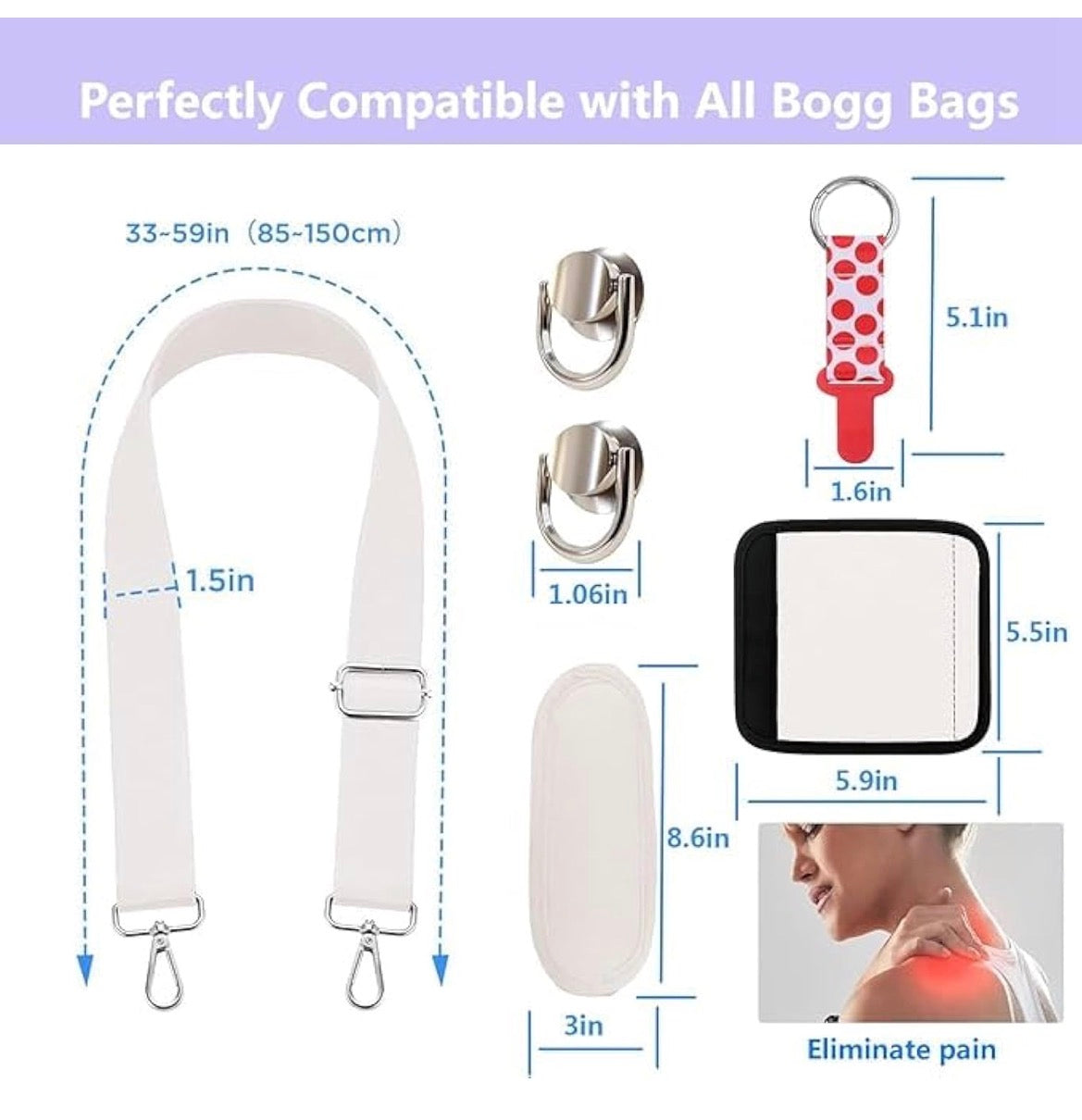 STRAP WRAP KIT  FOR BOGG BAG