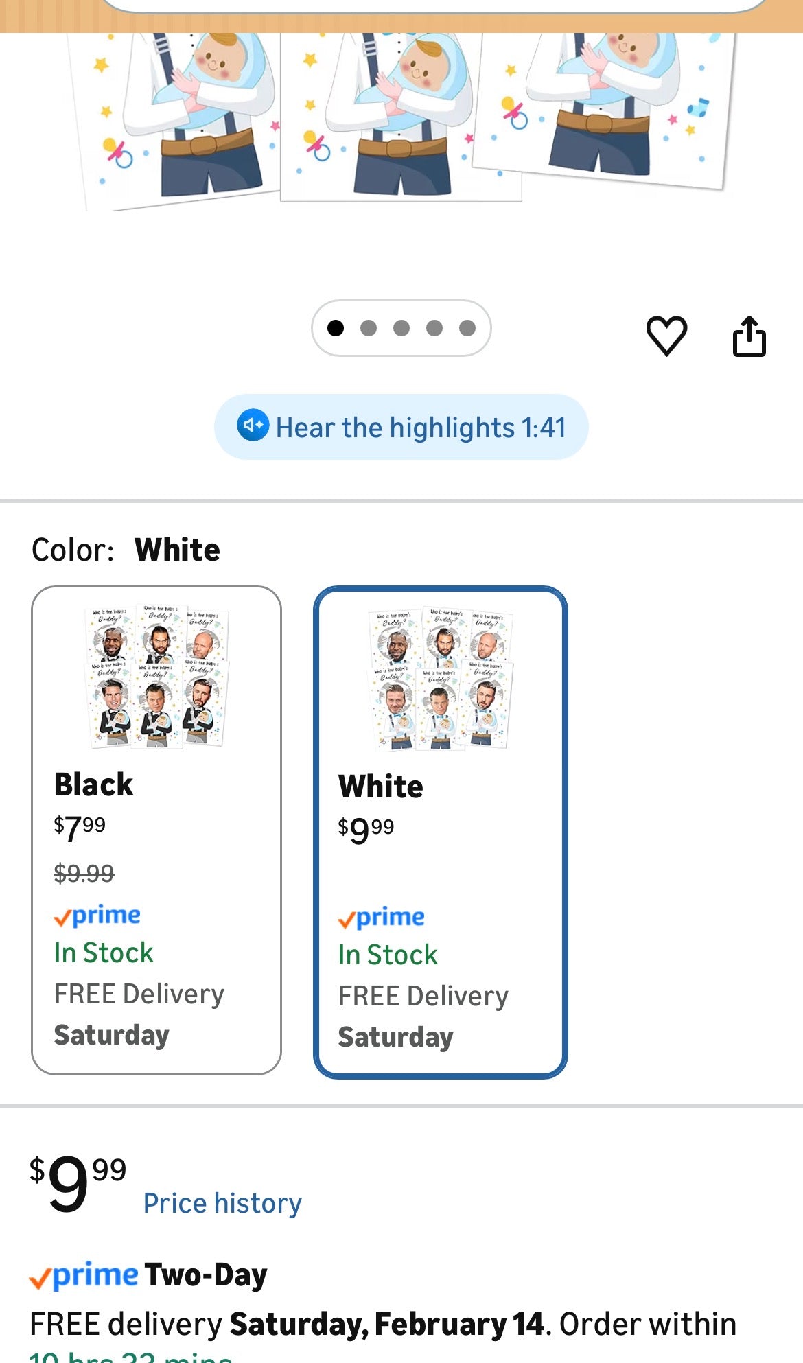 FUNNY BABY SHOWER  SCRATCH OFF GAME CARDS