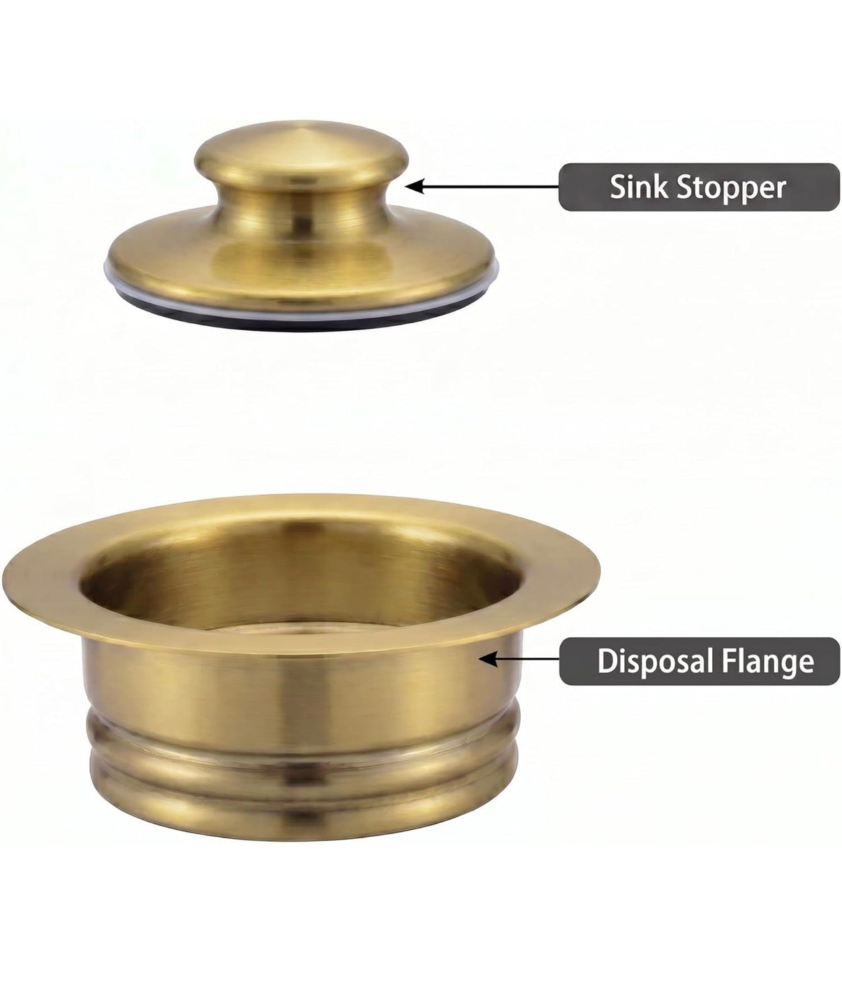 Garbage Disposal Flange and Sink Stopper