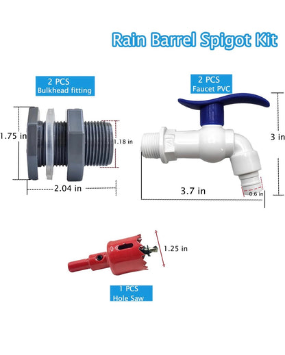 Rain Barrel Spigot Kit