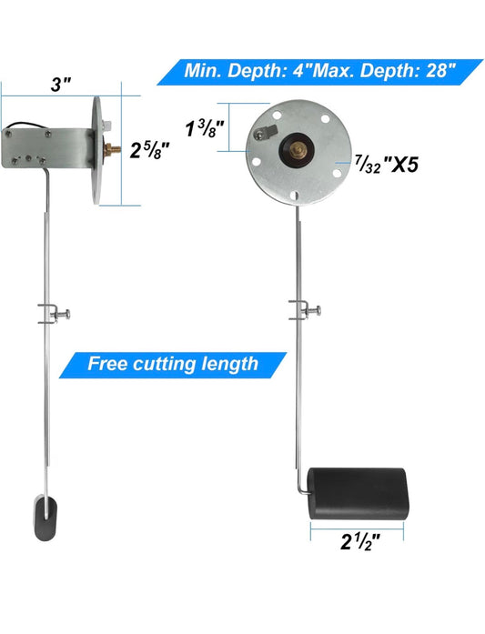 Marine Fuel Tank Sending Unit
