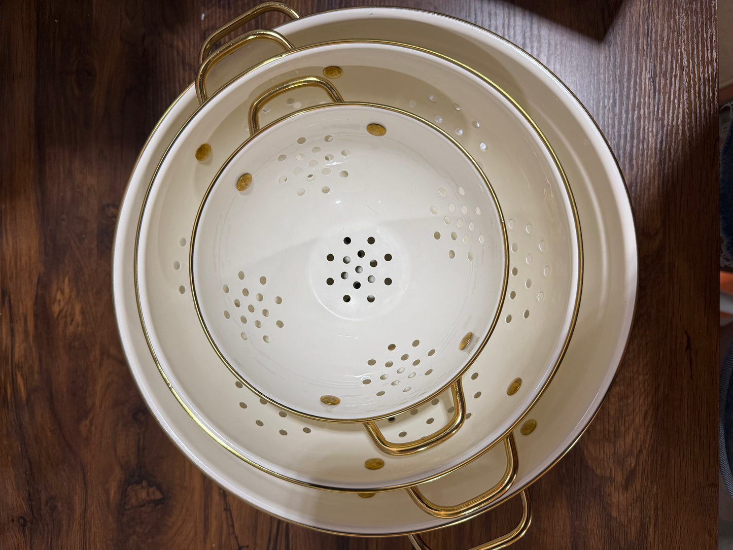 Metal Colander Set