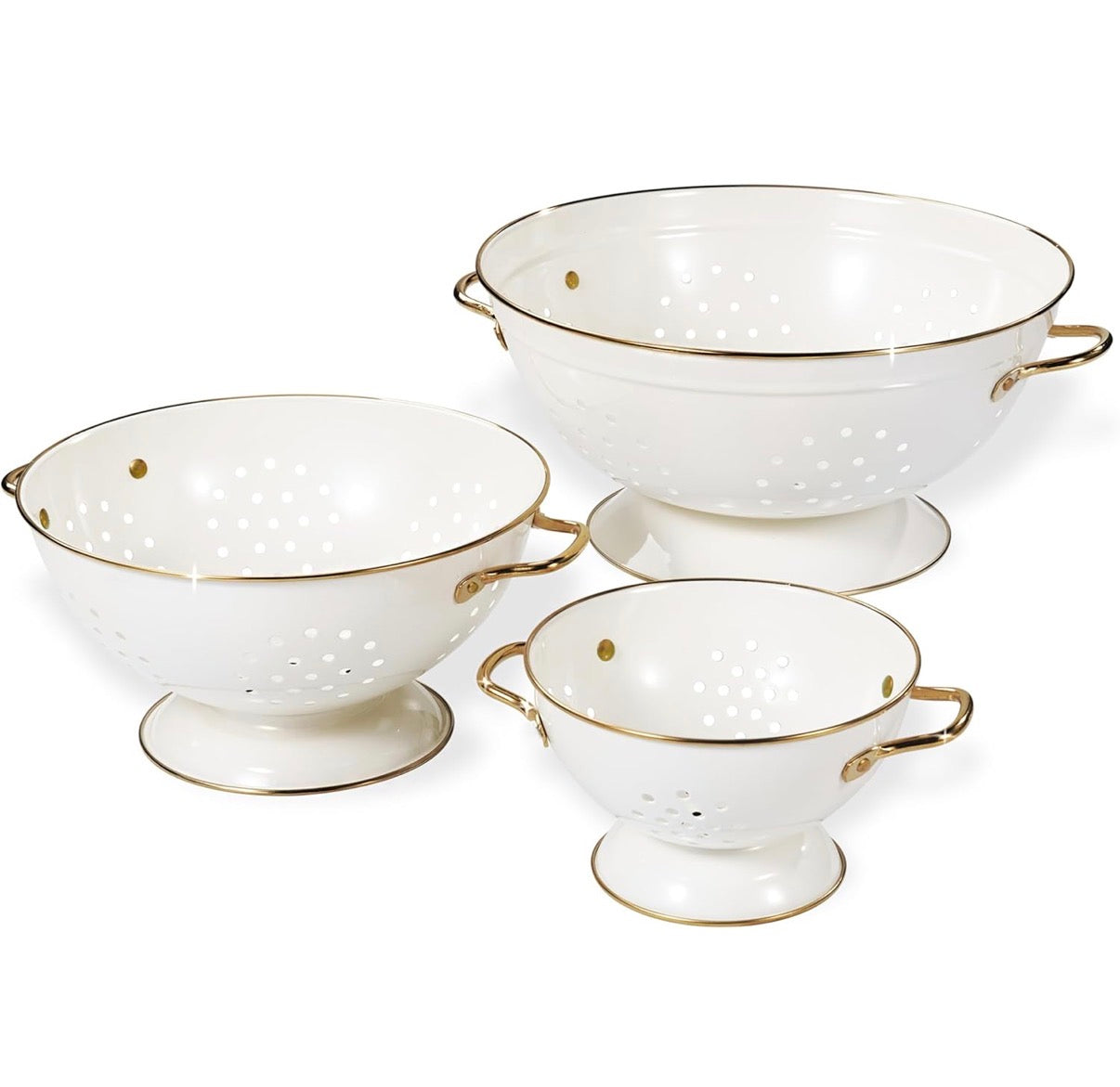 Metal Colander Set
