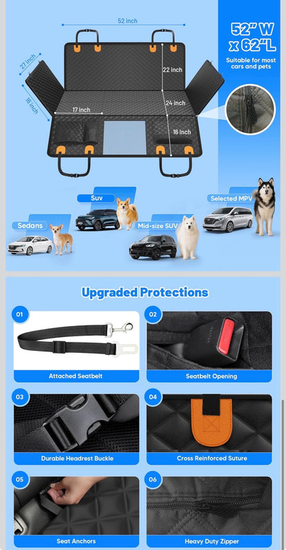 Dog Car Seat Cover