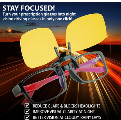 Clip-On Polarized Glasses