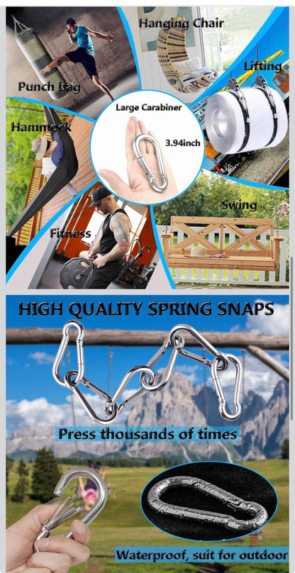 Large Spring Snap Hooks