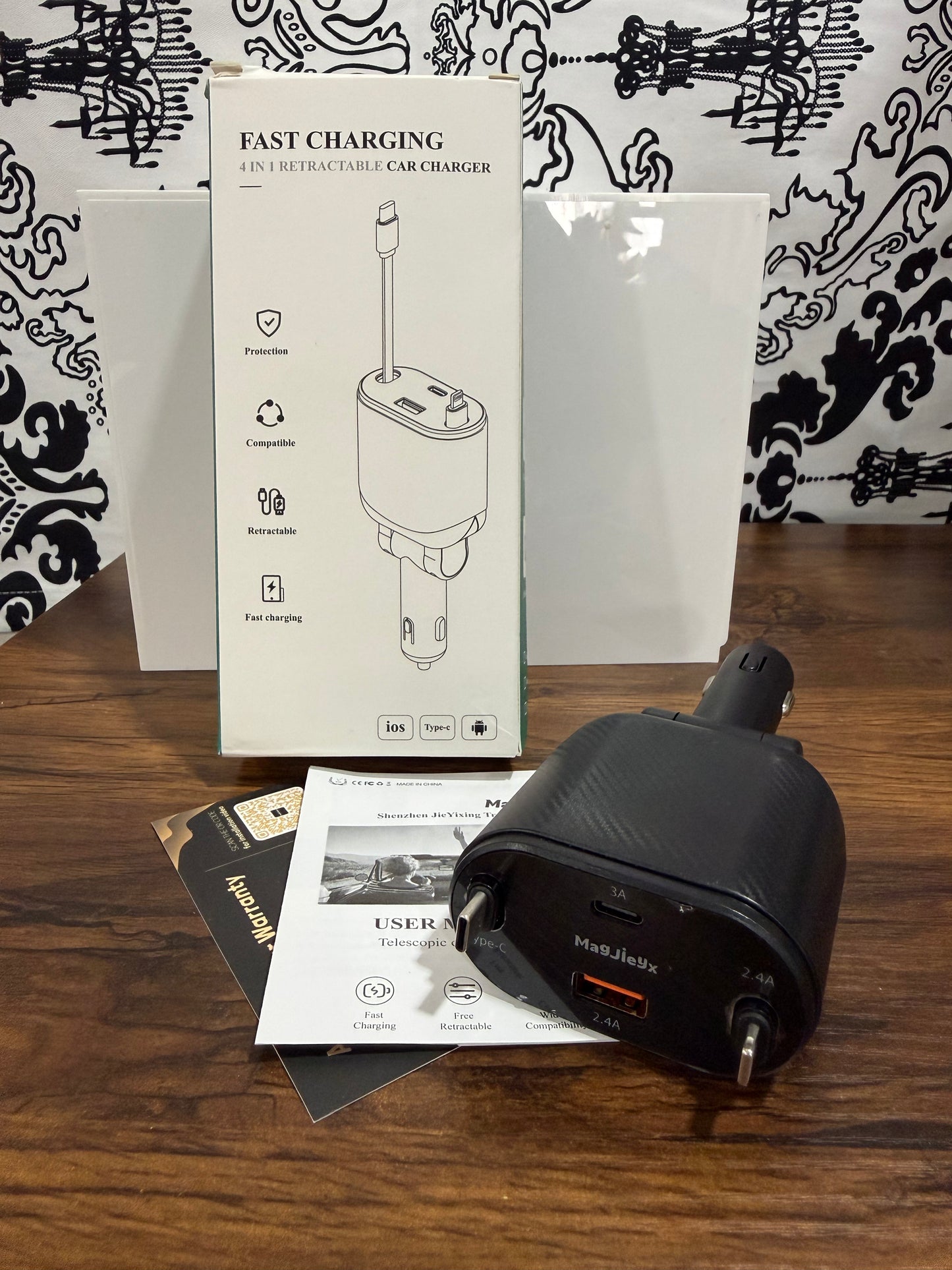 Retractable Car Charger