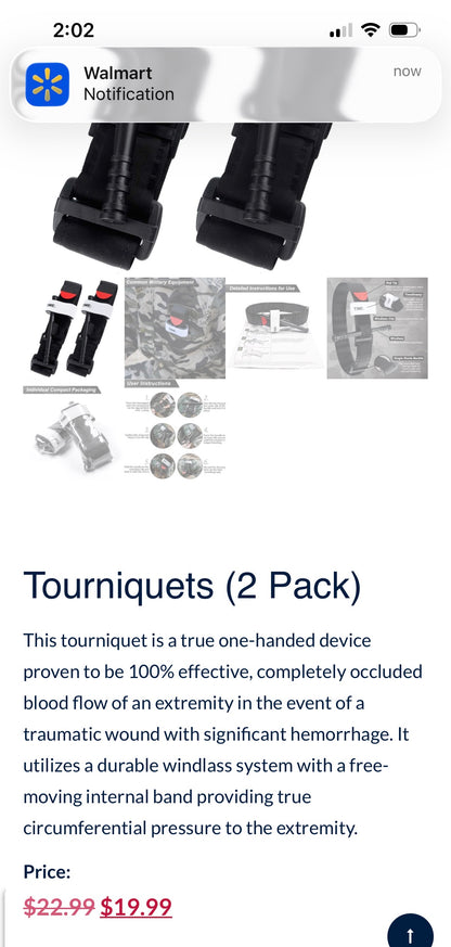 FIRST AID TOURNIQUET FOR FIELD FIRST AID