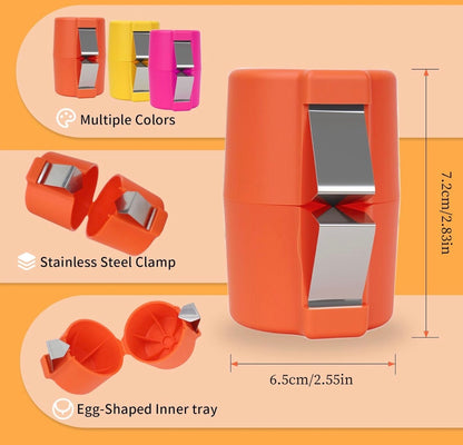 3 PC EGG SHELL OPENER FUN COLORS