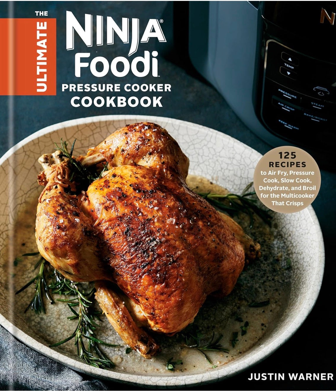 NINJA FOODI PRESSURE COOKER COOKBOOK hardcover