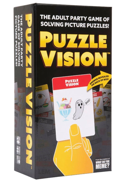 PUZZLE VISION -THE ADULT PARTY GAME OF SOLVING PICTURE PUZZLES