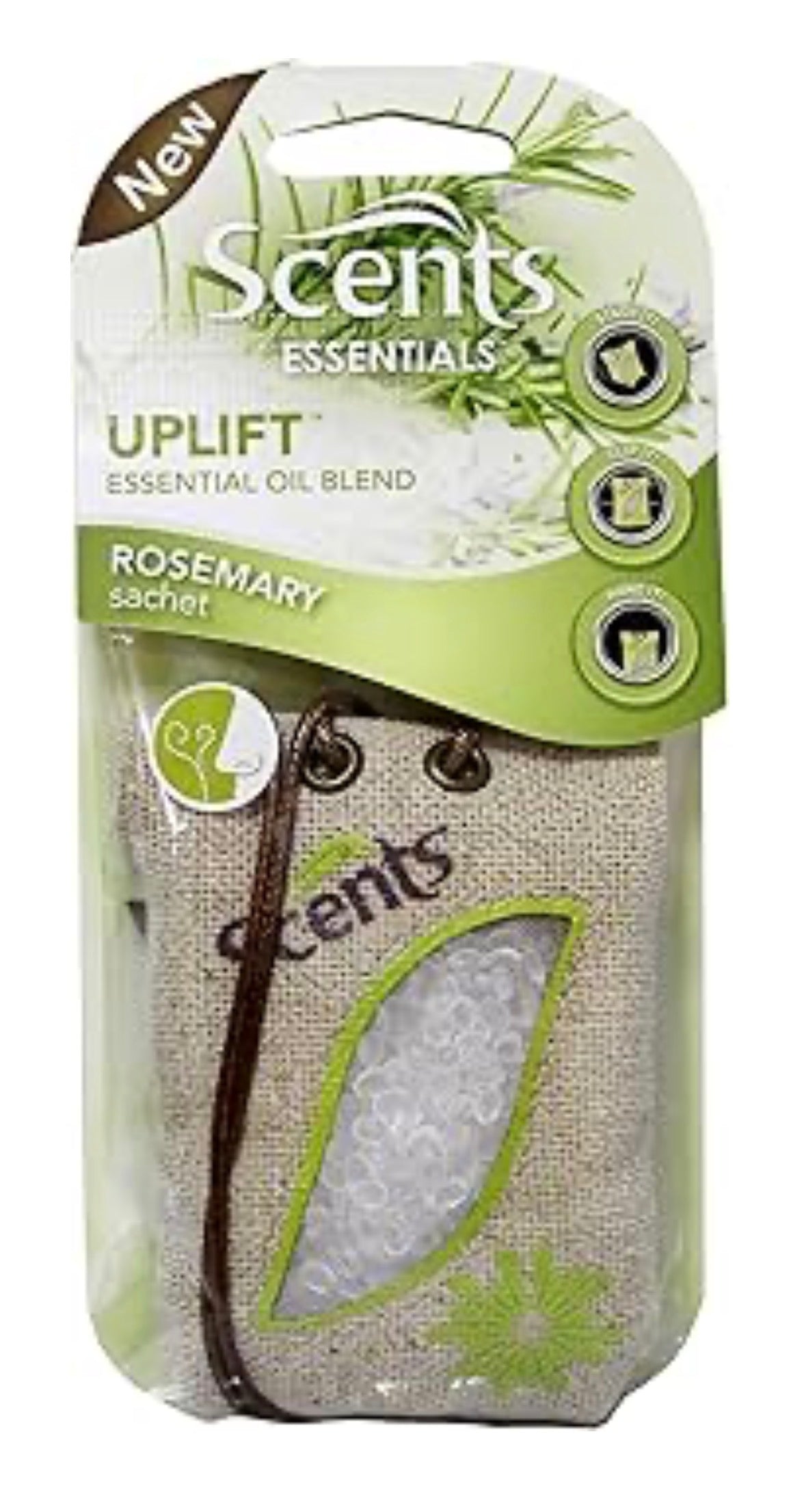 SCENTS ESSENTIALS OIL BLEND /ROSEMARY SACHET