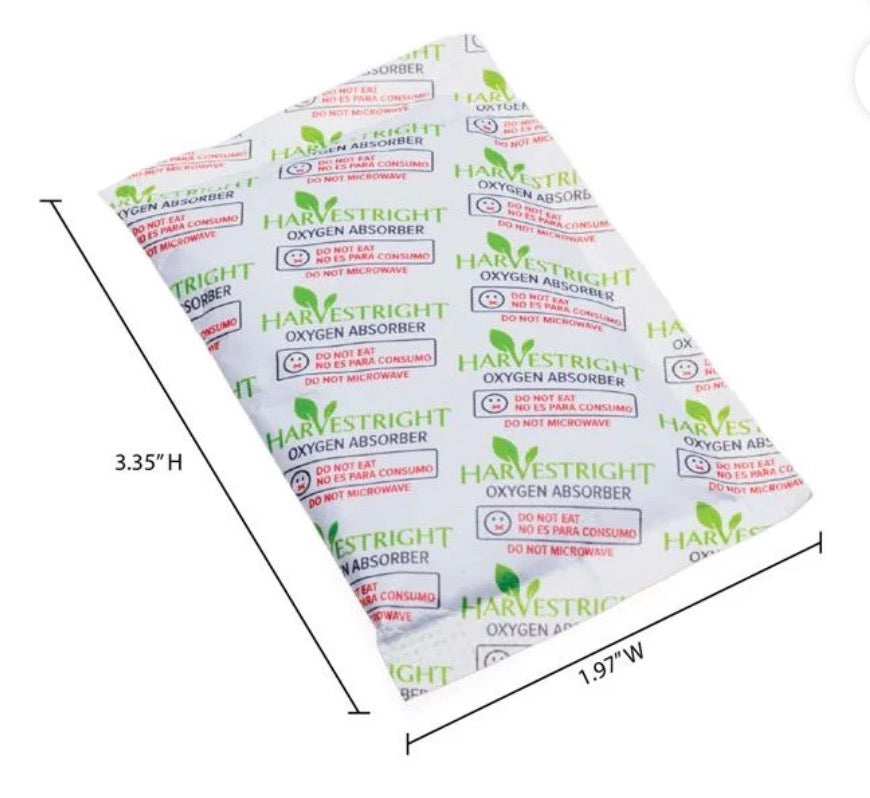 OXYGEN ABSORBERS 700cc 50 PACK