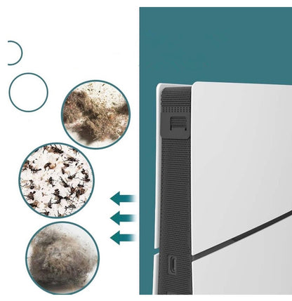 SIDE DUST PROOF FILTER COVER for PS5 SLIM CONSOLE