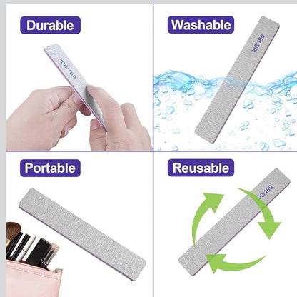 10 PACK NAIL FILES (11/180 grit)