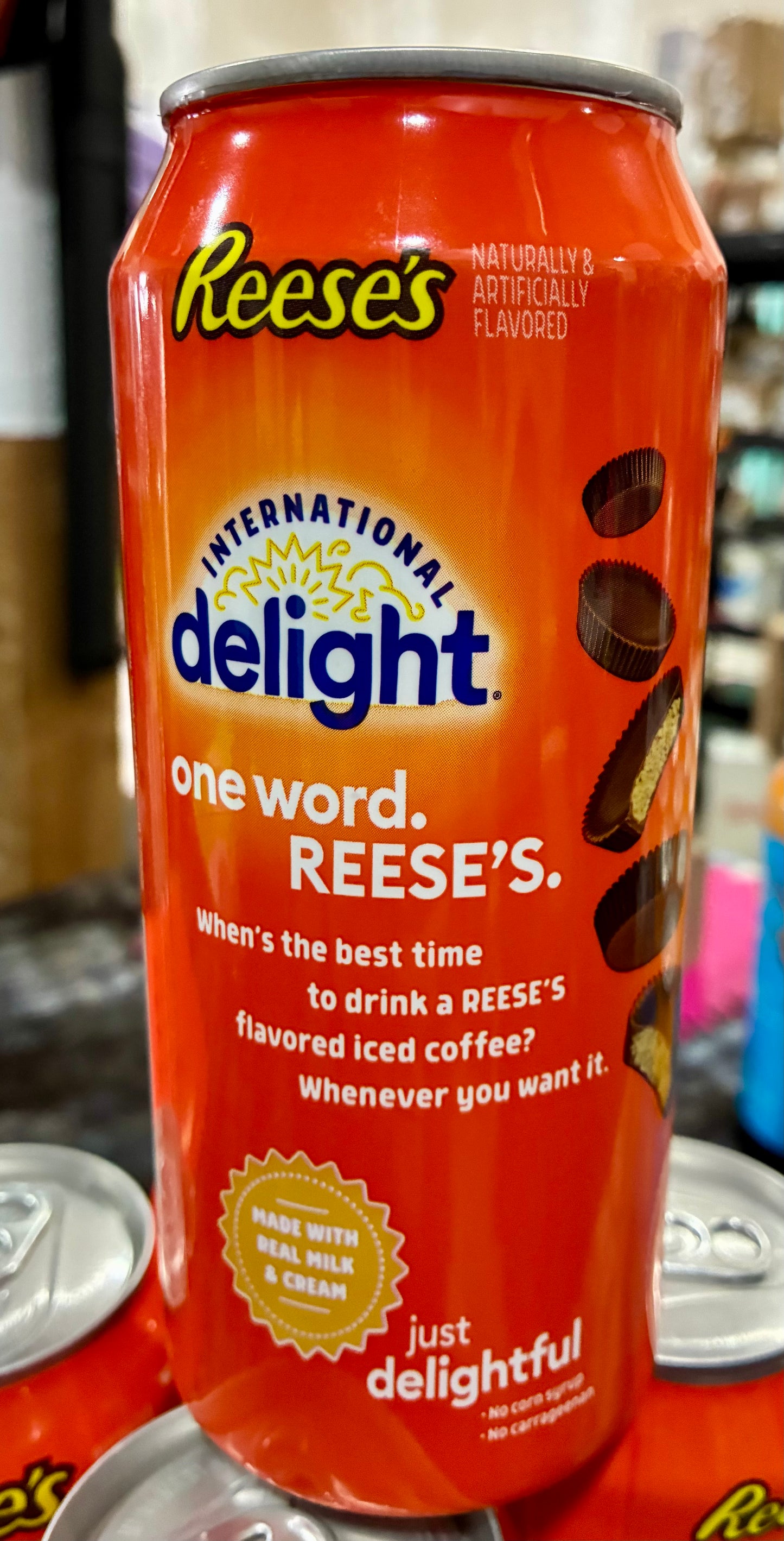 INTERNATIONAL DELIGHT  15oz FLAVORED ICED COFFEE