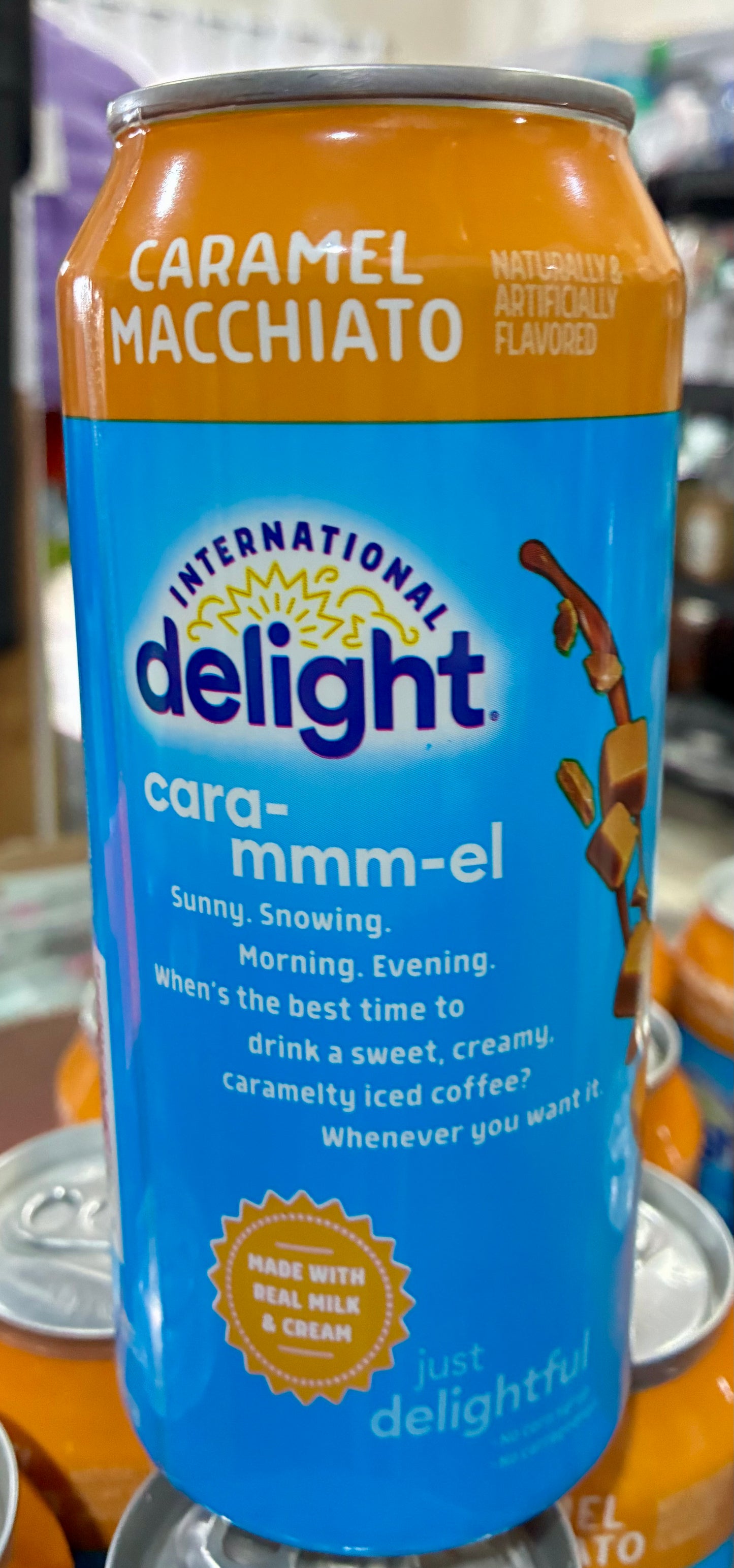 INTERNATIONAL DELIGHT  15oz FLAVORED ICED COFFEE