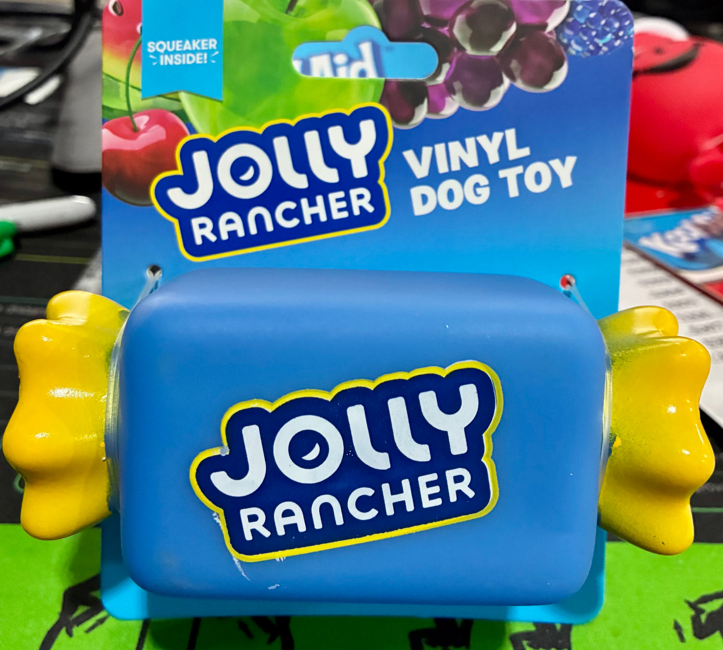 FUN VINYL DOG TOYS