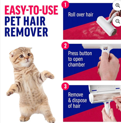 CHOM CHOM REUSEABLE ROLLER PET HAIR REMOVER