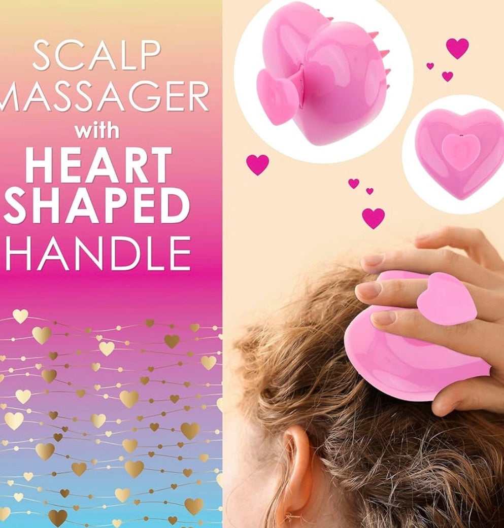 HEART SHAPED SCALP MASSAGER TOOL