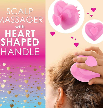 HEART SHAPED SCALP MASSAGER TOOL
