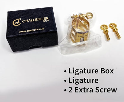 CHALLENGER METAL LIGATURE for TENOR SAX MOUTHPIECE