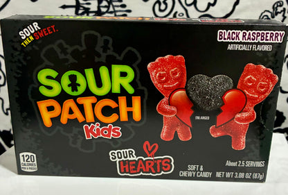 MOVIE THEATER SNACKS -SOUR PATCH KIDS  @ KRABBY PATTIES