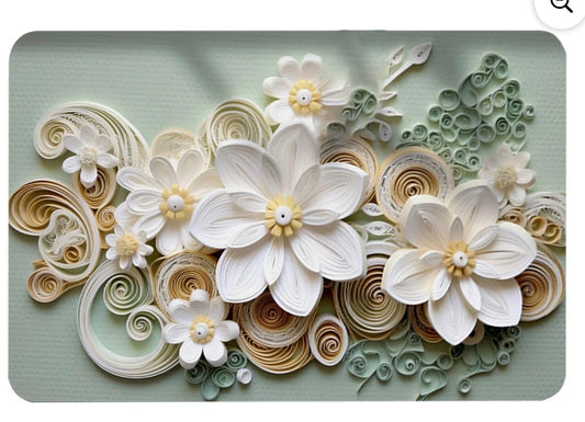 24'' X 16'' THREE DIMENSIONAL FLOWER DOORMAT