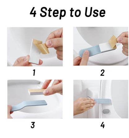 BEIGE 4 PACK TOILET SEAT LIFTER
