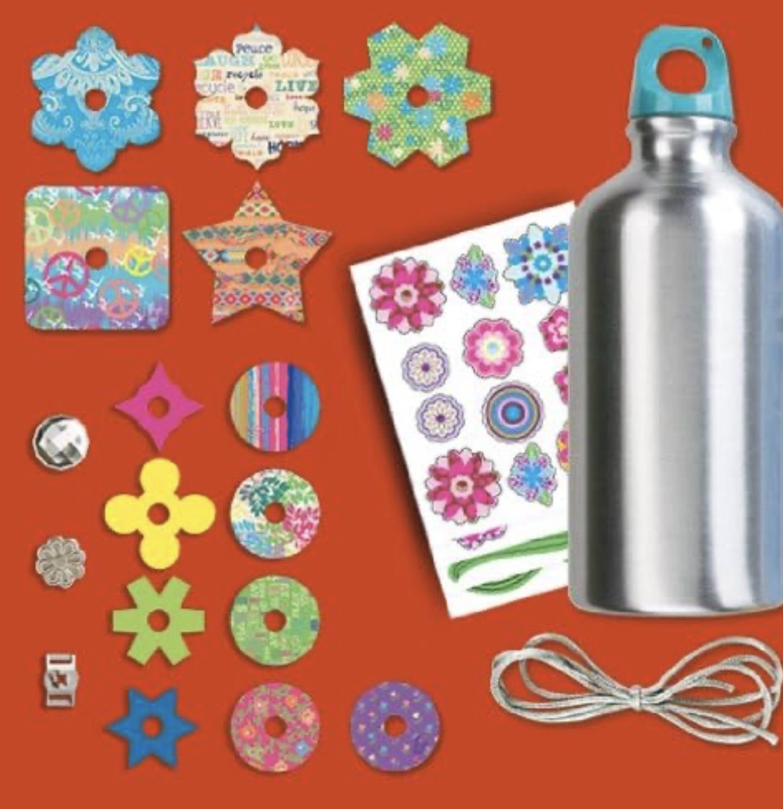 CREATE YOUR OWN  WATER BOTTLE CRAYOLA