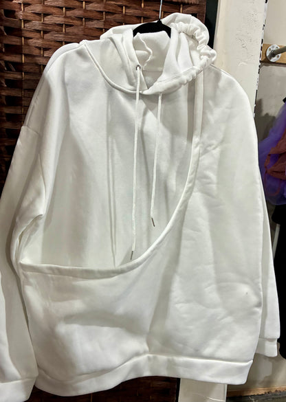 XL KITTY POCKET SWEATSHIRT