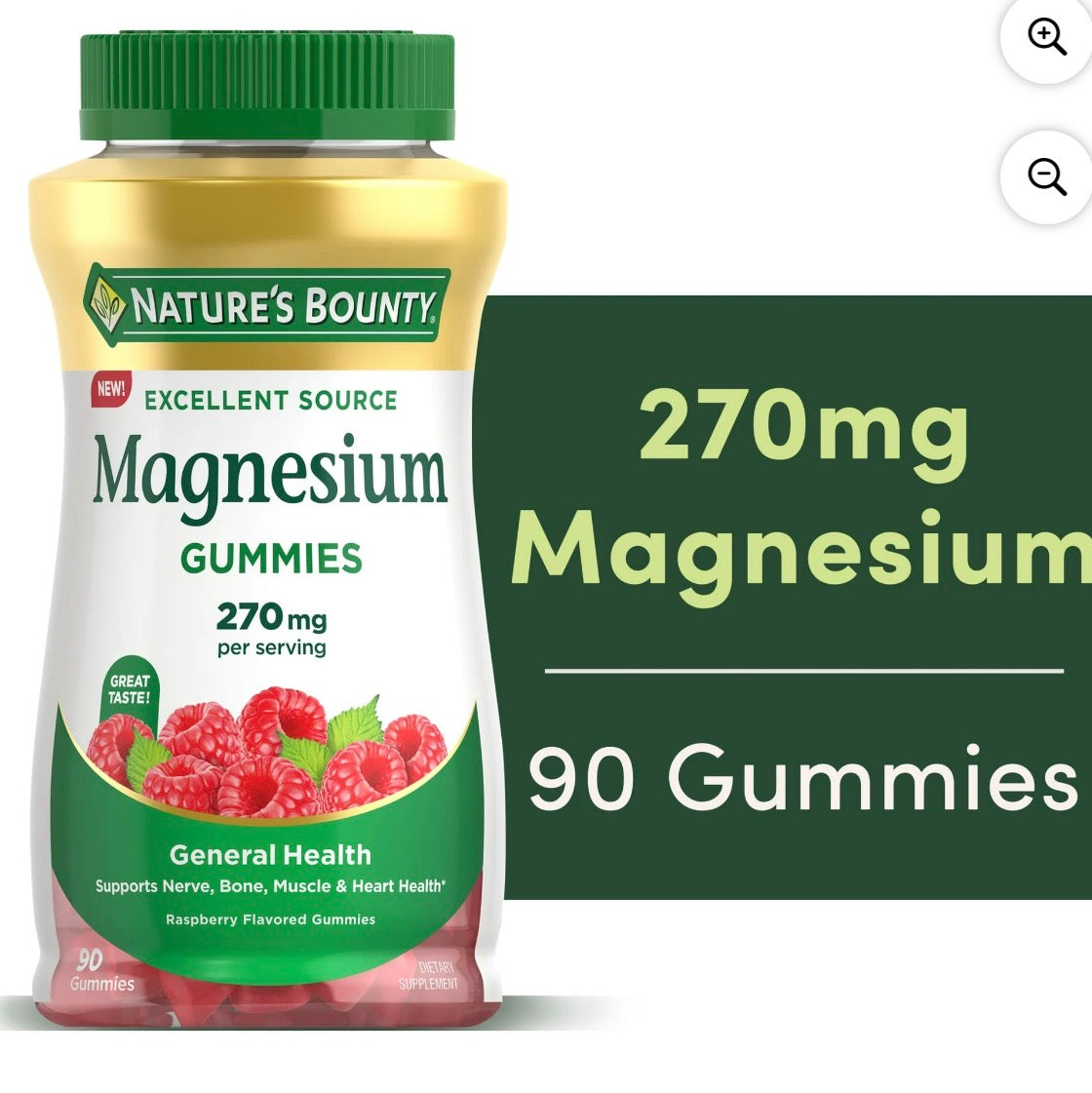 NATURES BOUNTY MAGNESIUM GUMMIES