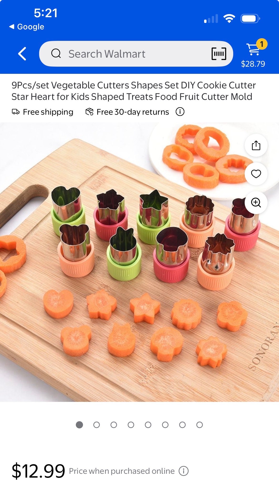 multifunctional stainless steel Vegetable and cookie cutter shapes set.
