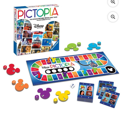 PICTOPIA -WORLD OF DISNEY EDITION -FAMILY TRIVIA GAME